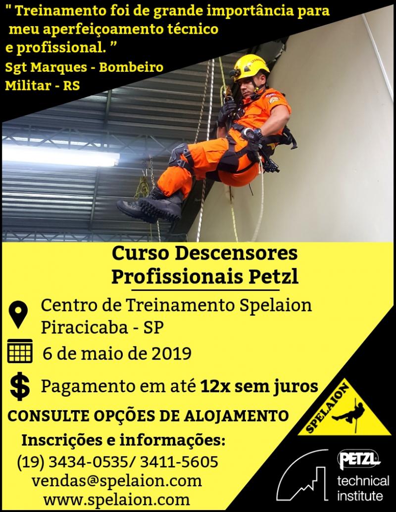 Curso Descensores Profissionais Petzl