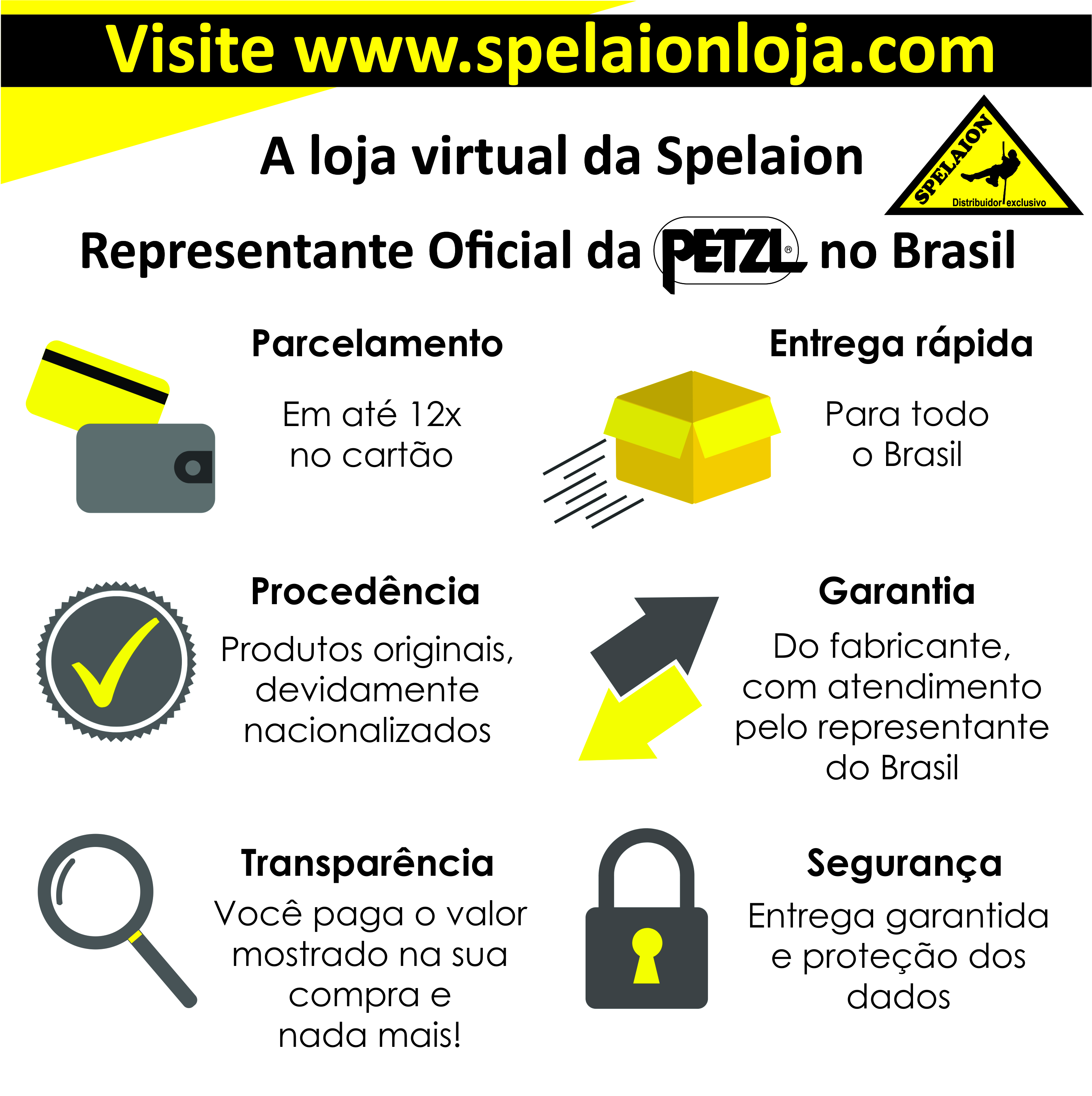 Trabalho em Altura - Spelaion - Distribuidor Petzl do Brasil