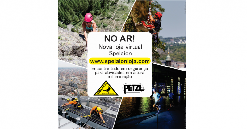 Loja Spelaion - Representante oficial da marca Petzl no Brasil