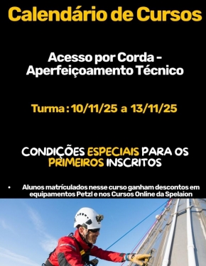 Curso: Acesso por Corda - Aperfeiçoamento Técnico