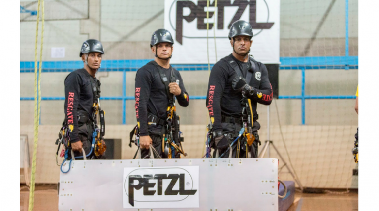 Petzl Colômbia envia seus instrutores para se especializarem nos
